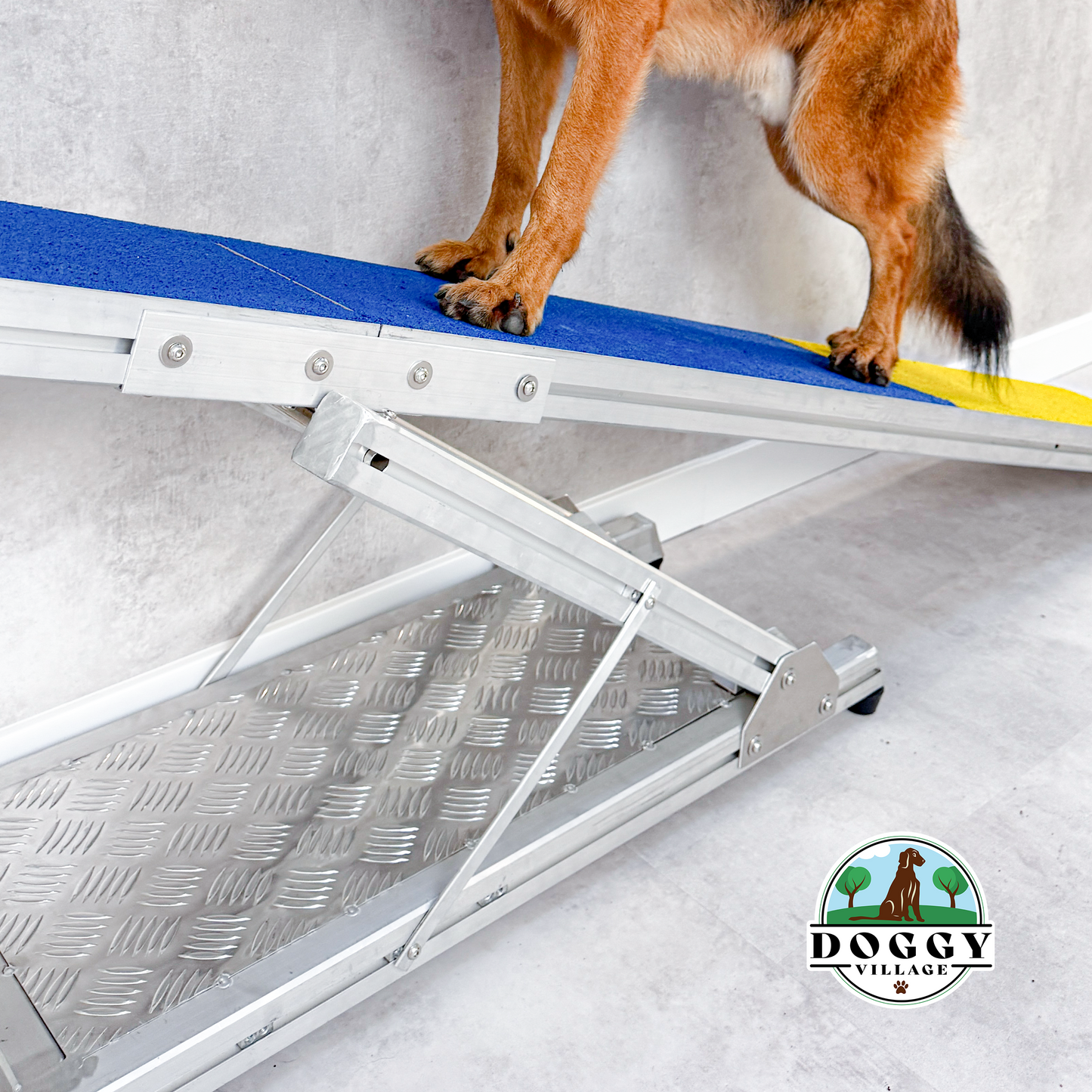 DOG TEETER dog swing, each piece in two boxes (base and board)