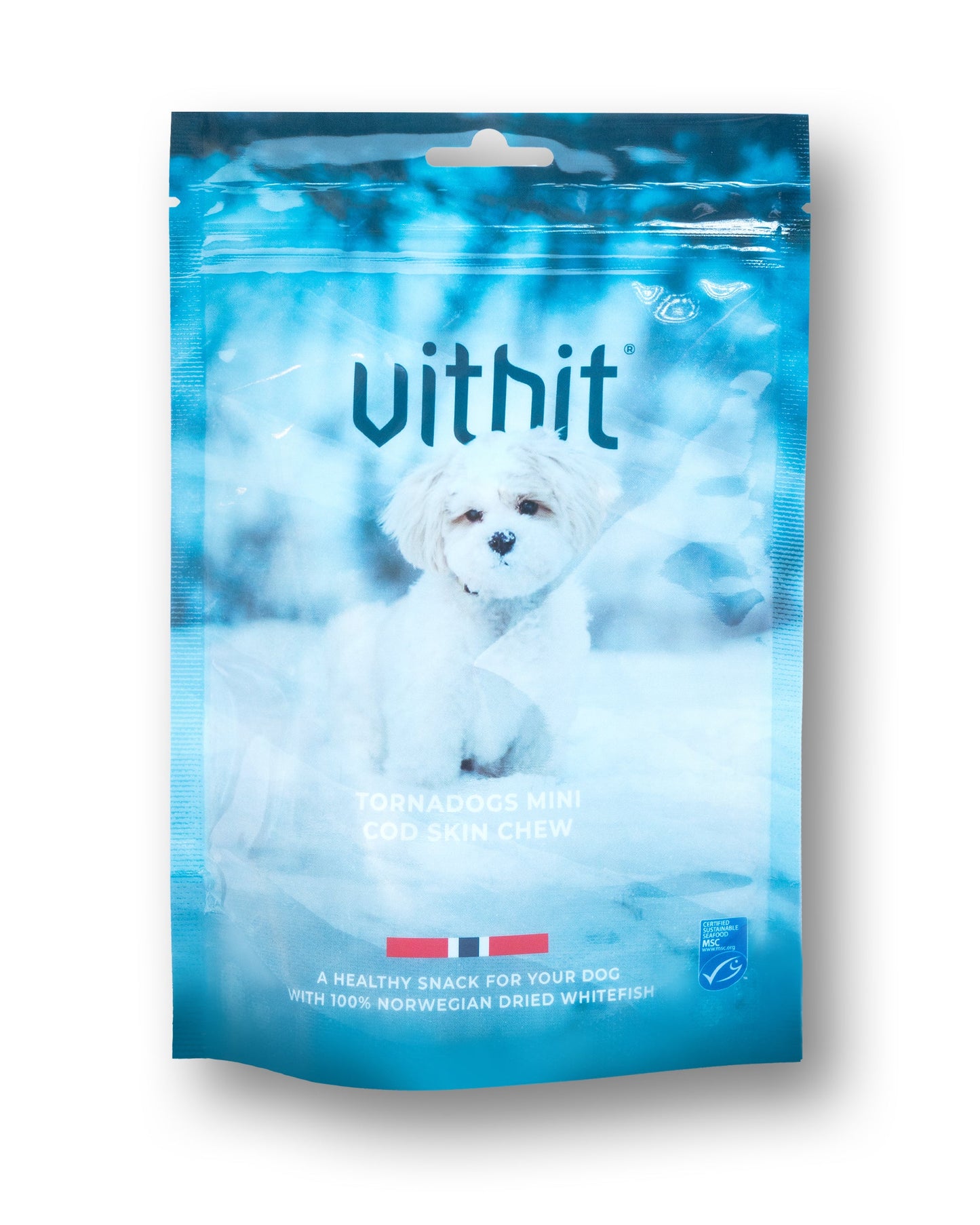 Vitbit Tornadogs Mini Cod Skin Chew 70 g dv 7532