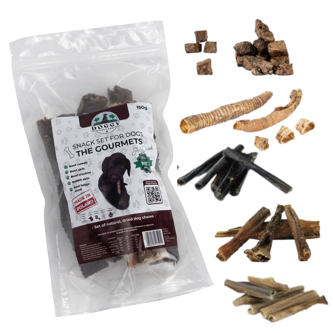 Gourmet Set - DV 7501 -150G - Doggy Village natural chews