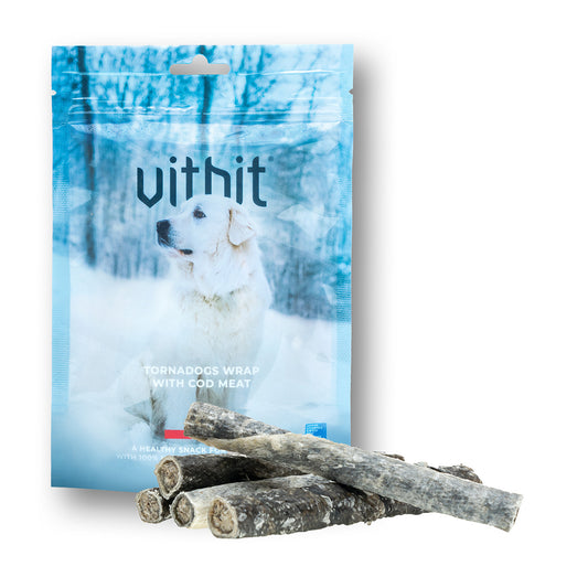 Vitbit Tornadogs Wrap with Cod Meat 100 g dv 7528