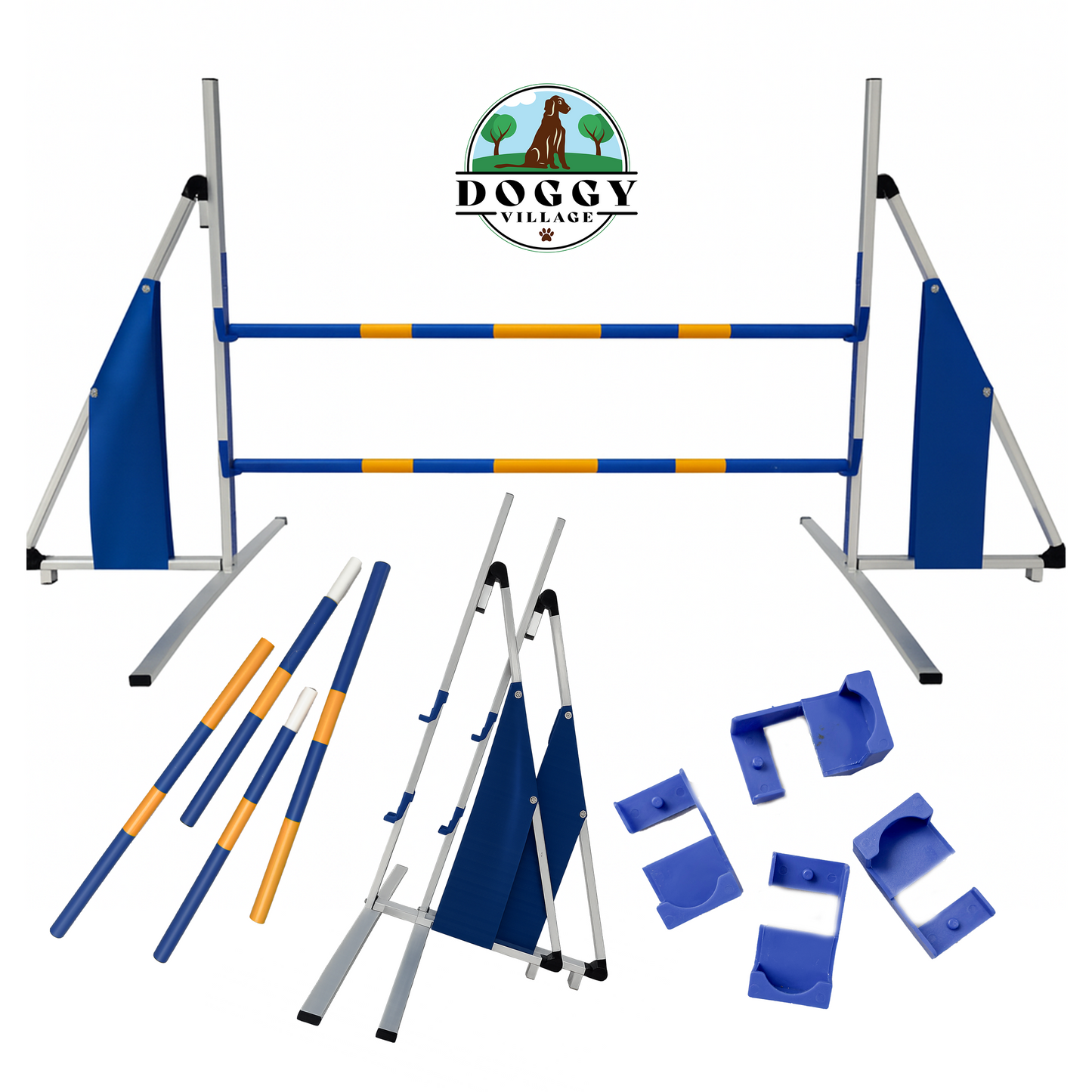 DOG HURDLE PORTABLE